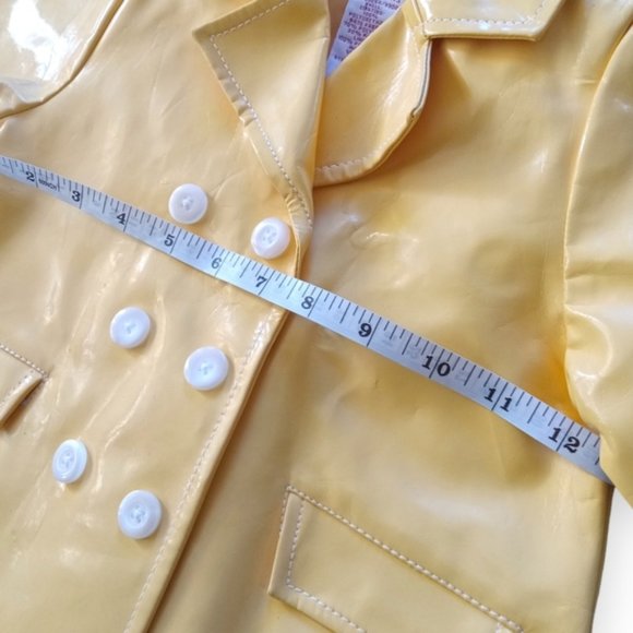 Gymboree girl toddler baby yellow raincoat 18-24 month - Picture 7 of 8